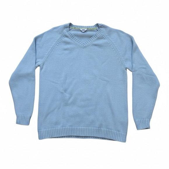 3/$25 Tabi Light Blue V-Neck Sweater - Picture 1 of 3